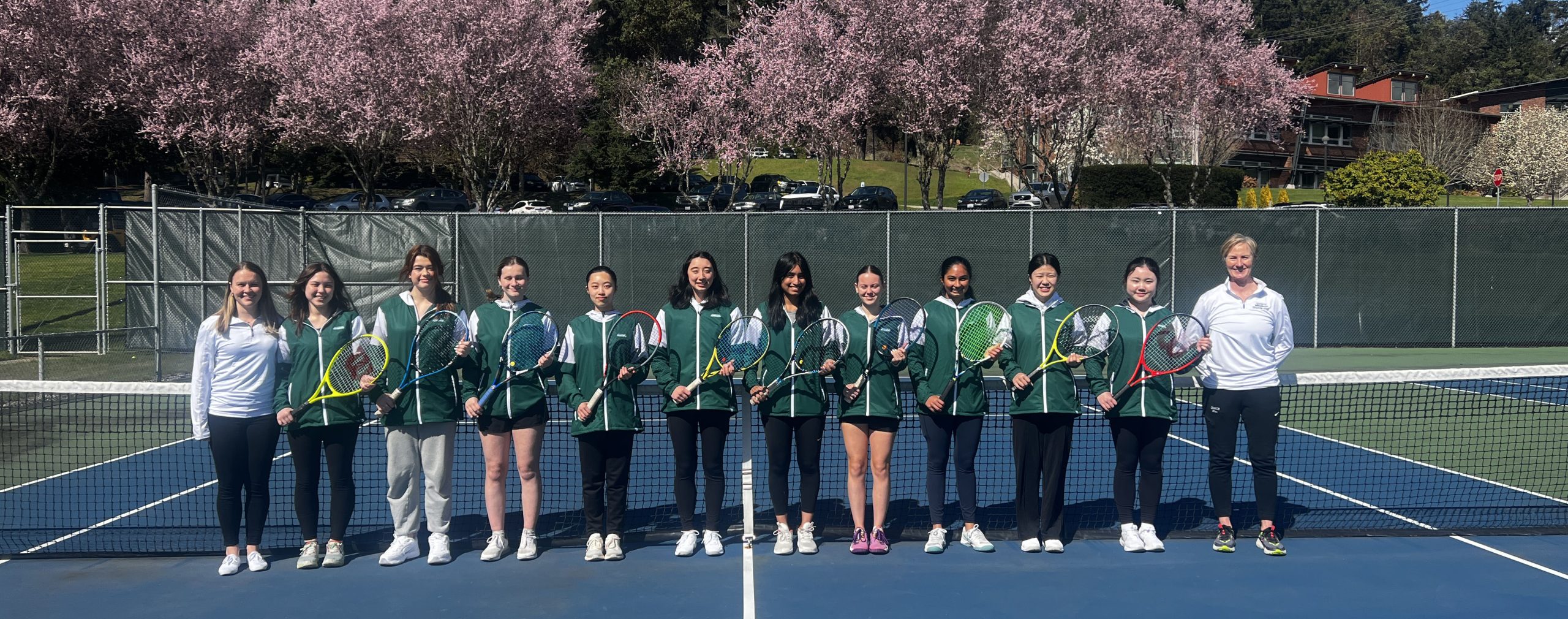 Charles Wright Girls Tennis Team