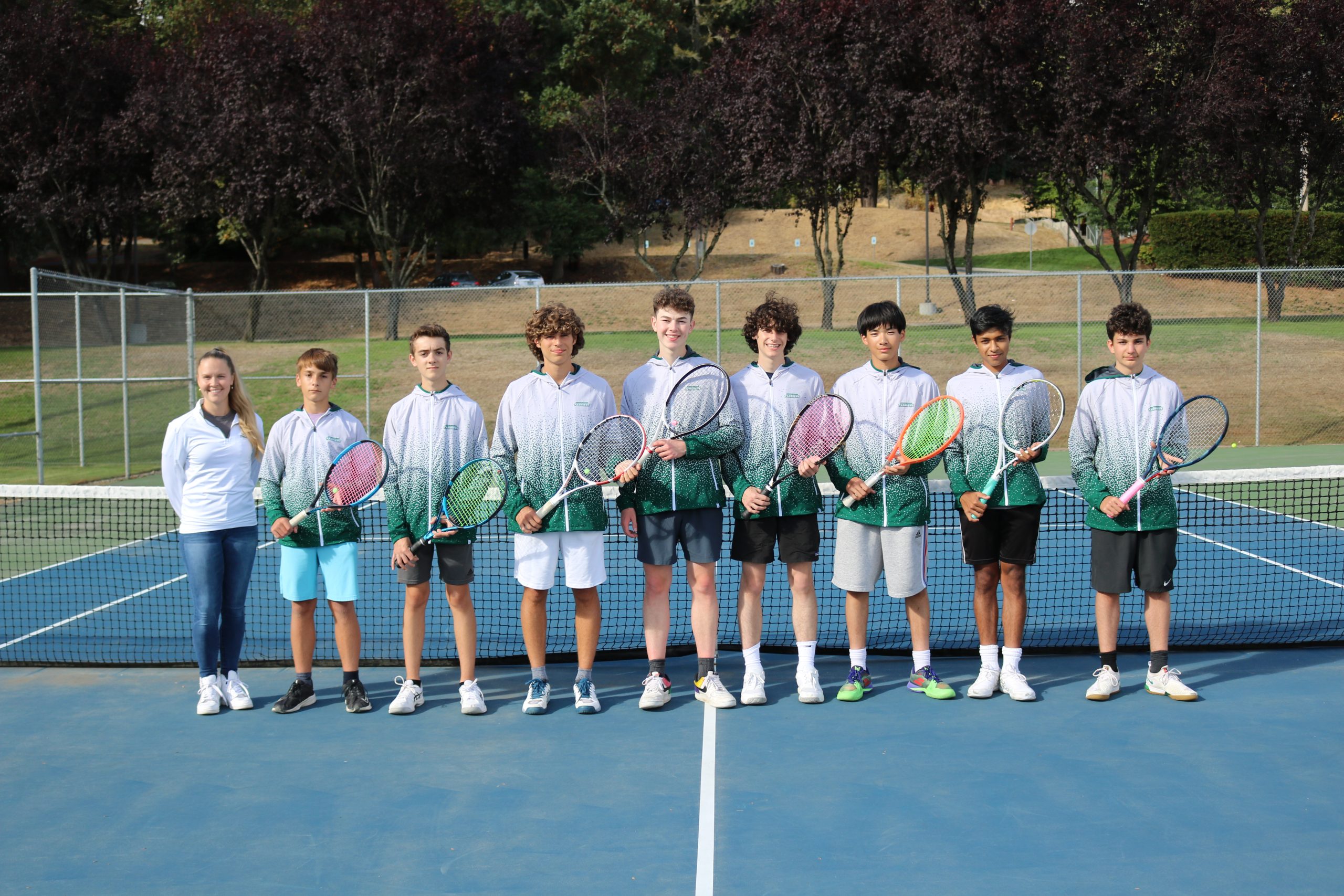 Upper School boys tennis team